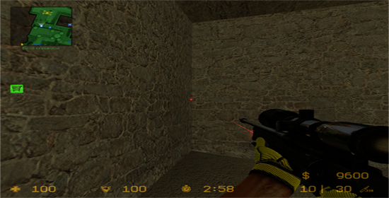 Лазерный прицел для AWP