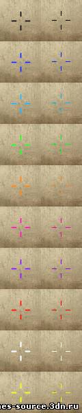 Colored Crosshairs