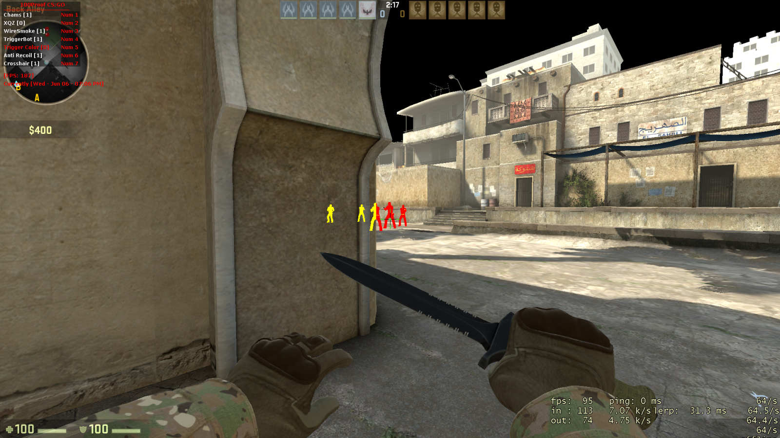 Первый чит для Counter Strike Global Offensive(CS GO) валхак(wallhack)