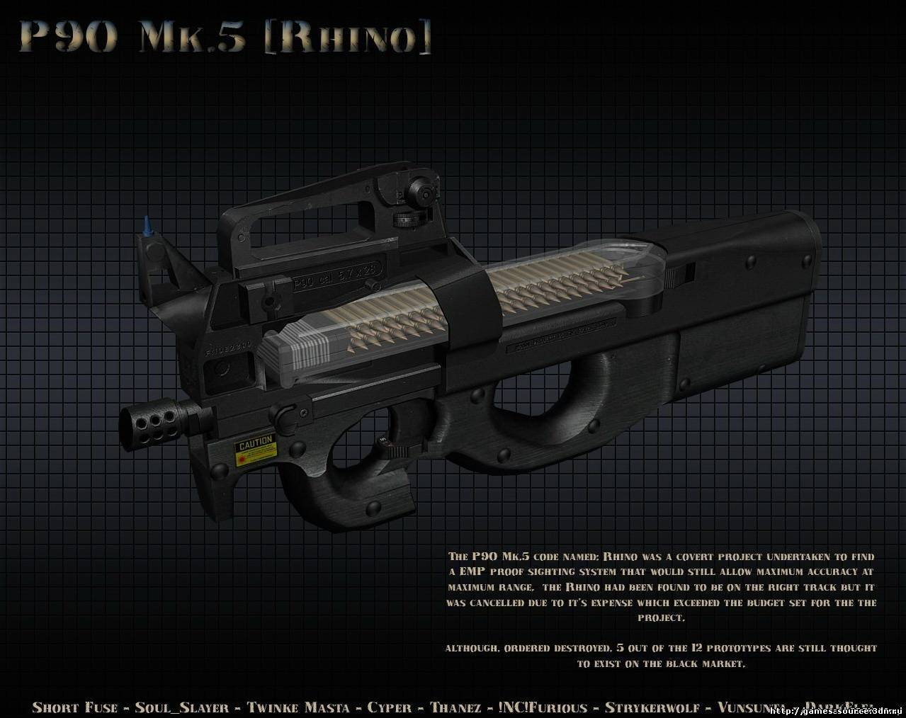 скачать P90 Mk.5 [Rhino] бесплатно