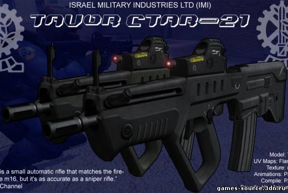 модели оружия TheLama's IMI Tavor