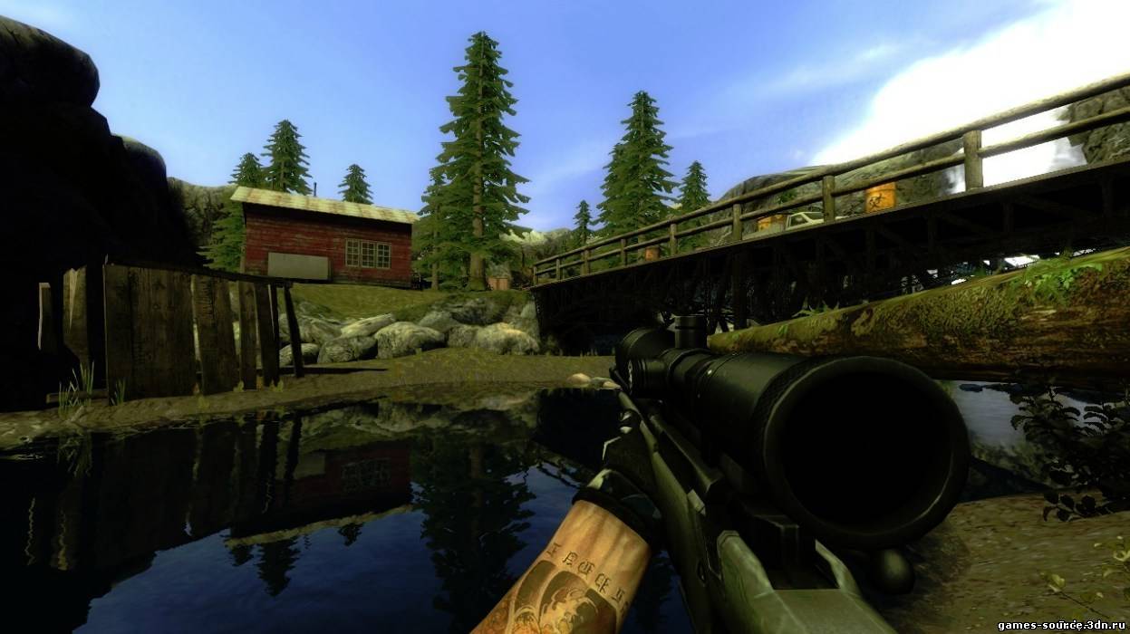 Скачать модель Default AWP on IIopn's Animations (красивая модель awp) для css
