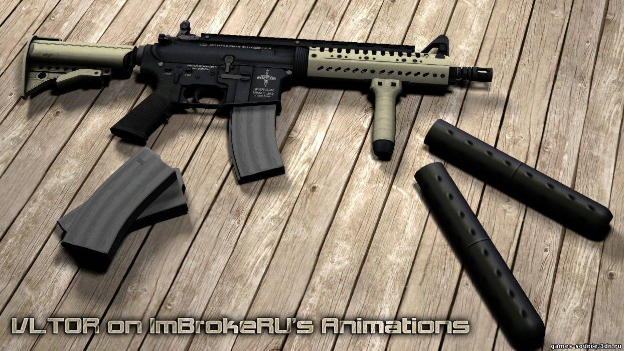 Скачать модель оружия VLTOR Animations Pack UPDATED/FIX для CSS