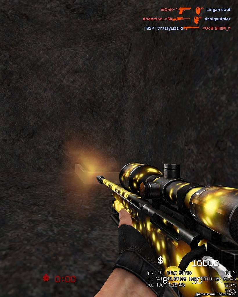 Скачать модель Sparkling AWP with sounds для CSS