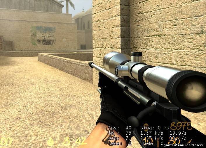 Стрильба с awp без перезарядки