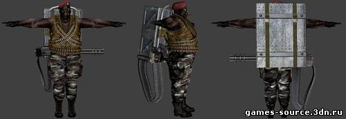 Minigun Majini (RE5)