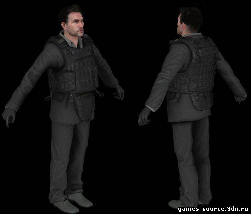 Makarov MW2 (модель игрока t phoenix)