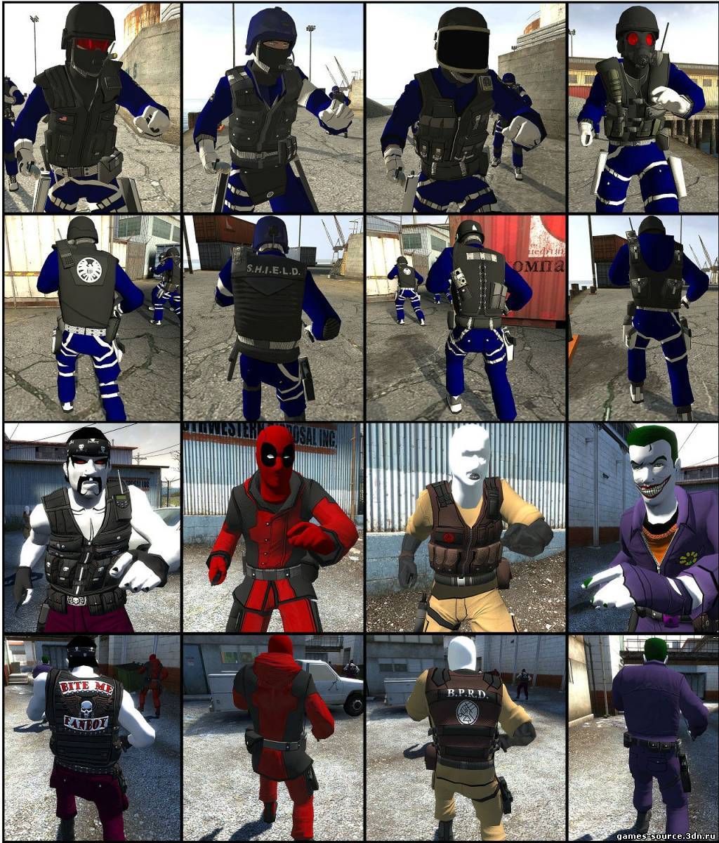 Cartoony Comic Book Skins